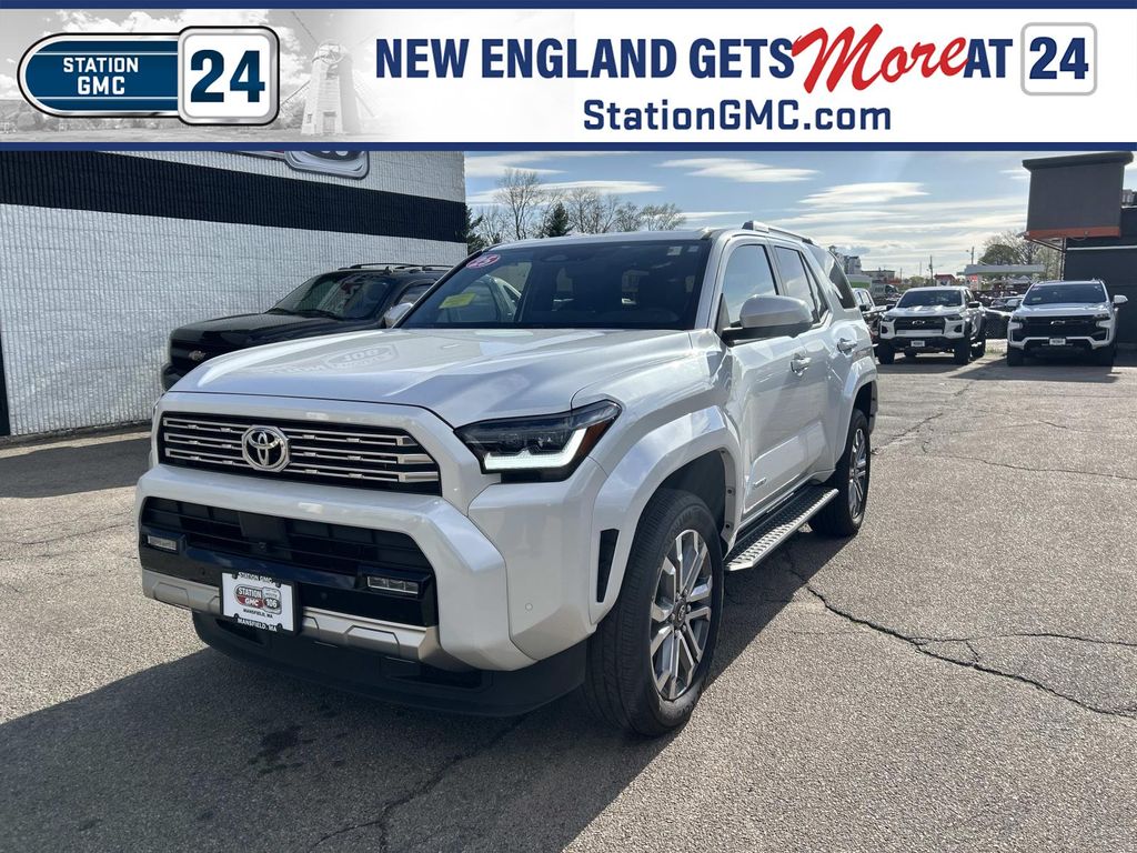 Pearl 2025 Toyota 4Runner Limited 4WD SUV / Crossover All-Wheel Drive 8-Speed Automatic