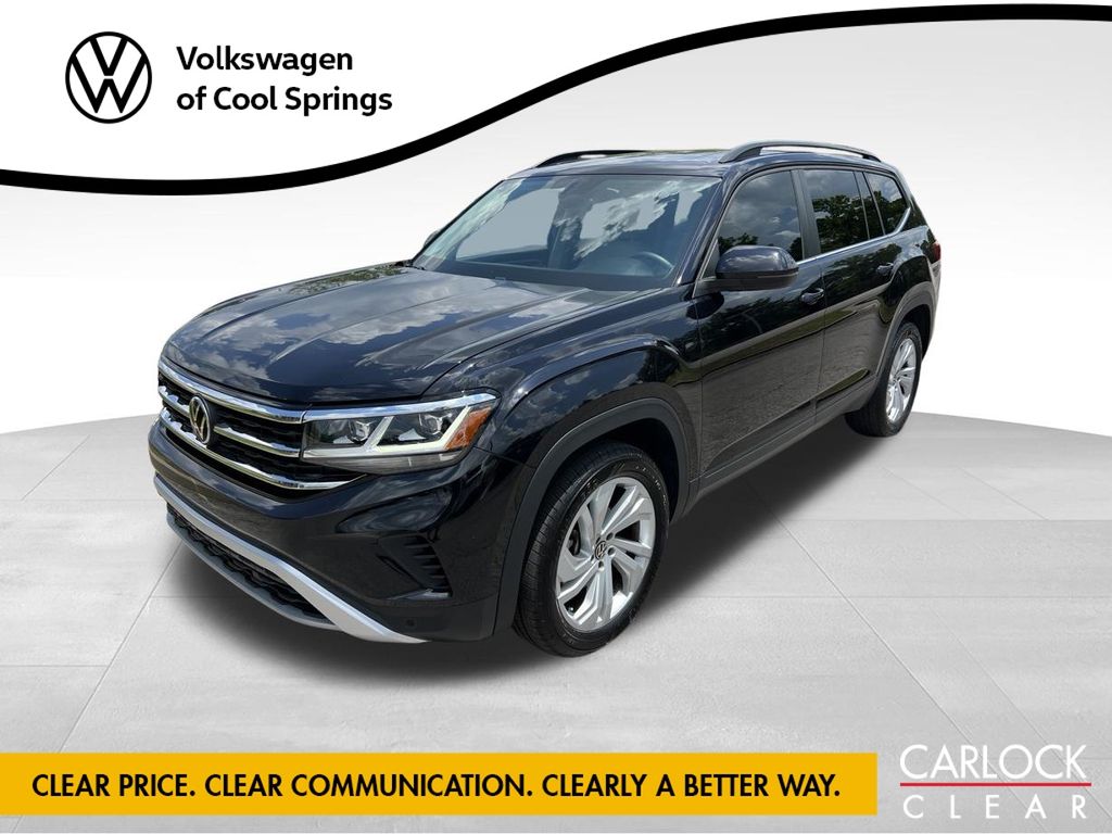 Deep Black Pearl 2023 Volkswagen Atlas   8-Speed Automatic