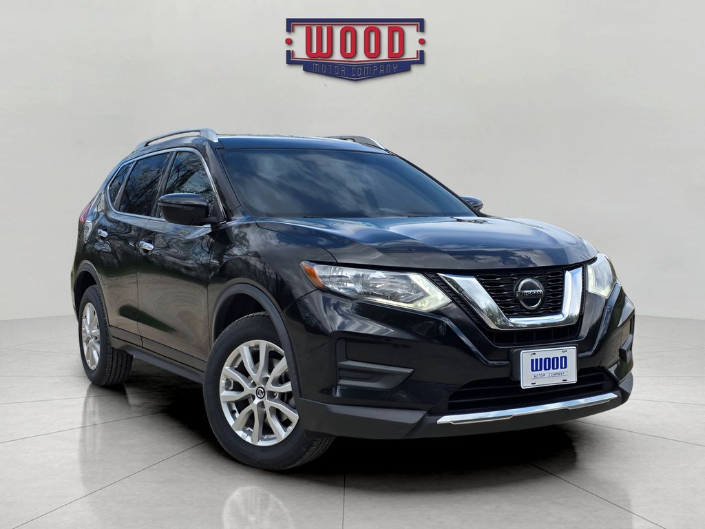 Gray (Magnetic Black Pearl) 2020 Nissan Rogue SV AWD SUV / Crossover All-Wheel Drive Continuously Variable Transmission
