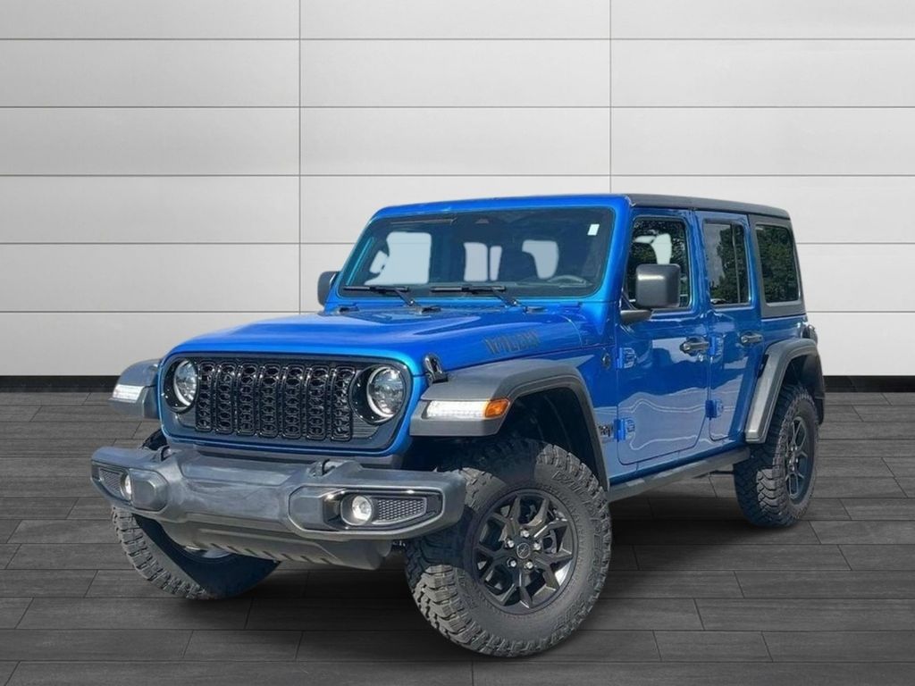 Blue Pearl 2026 Jeep Wrangler SUV / Crossover Four-Wheel Drive 8-Speed Automatic