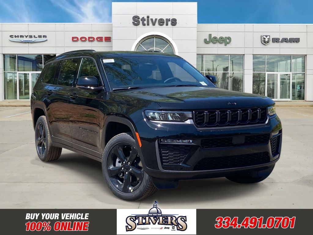 Diamond Black Crystal Pearlcoat 2026 Jeep Grand Cherokee L SUV / Crossover Four-Wheel Drive 8-Speed Automatic