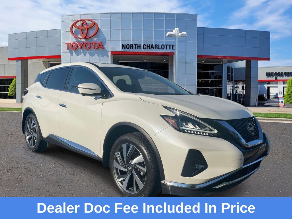 Pearl White Tricoat 2023 Nissan Murano SL FWD SUV / Crossover Front-Wheel Drive Continuously Variable Transmission