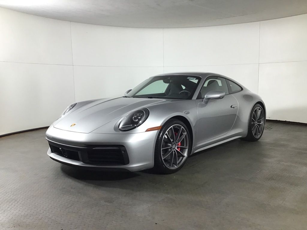 GT Silver Metallic 2024 Porsche 911 Coupe Rear-Wheel Drive 8-Speed Automatic