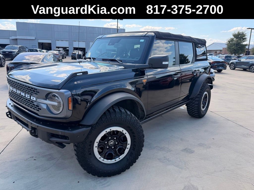 Shadow Black 2021 Ford Bronco SUV / Crossover Four-Wheel Drive Automatic