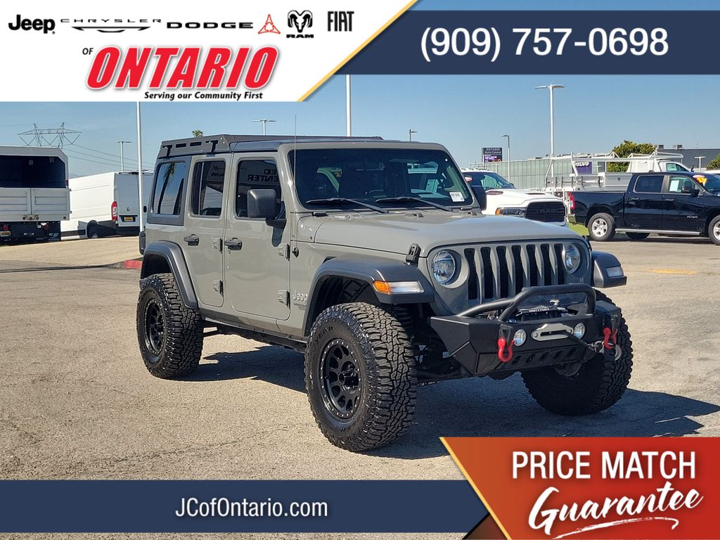 Sting-Gray Clearcoat 2019 Jeep Wrangler SUV / Crossover Four-Wheel Drive 8-Speed Automatic