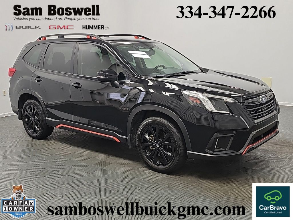 Crystal Black Silica 2024 Subaru Forester SUV / Crossover All-Wheel Drive Continuously Variable Transmission
