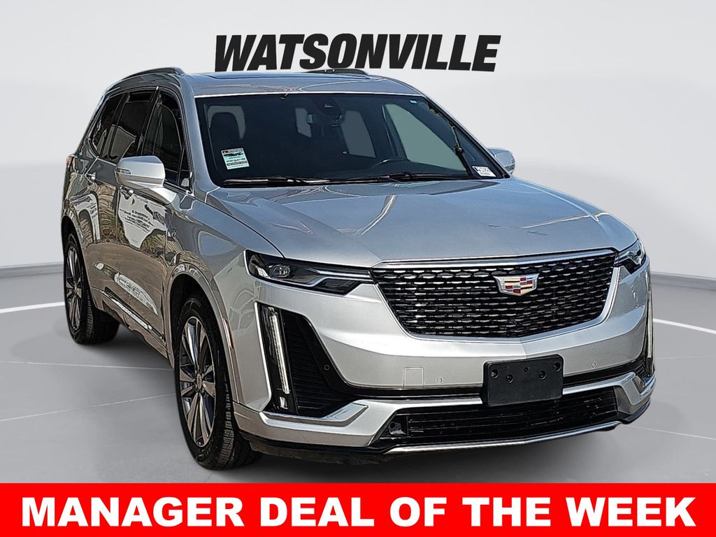 Radiant Silver Metallic 2020 Cadillac XT6 Premium Luxury FWD SUV / Crossover Front-Wheel Drive 9-Speed Automatic