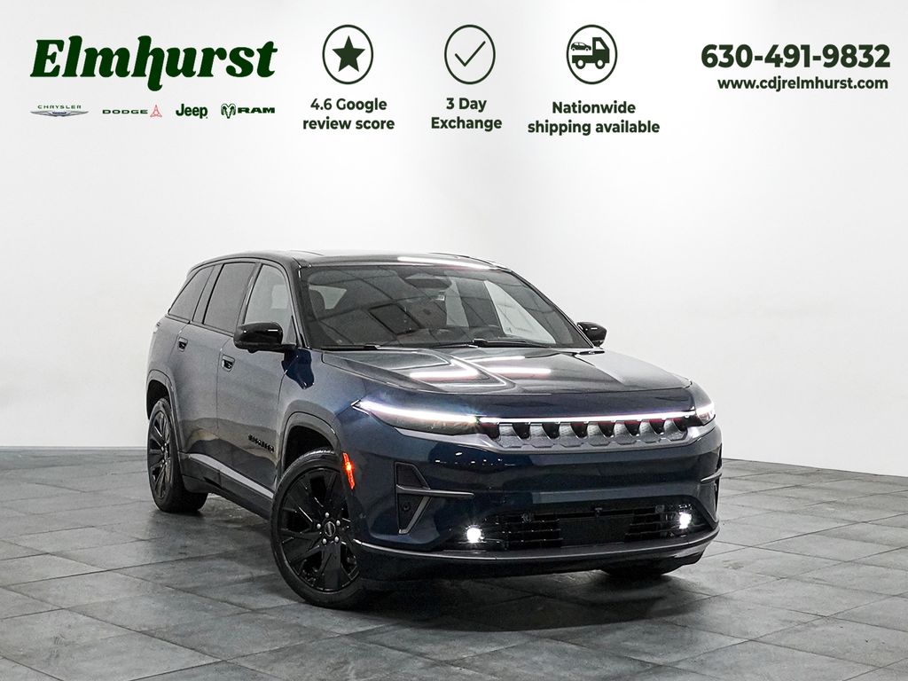 Fathom Blue Pearlcoat 2024 Jeep Wagoneer S Launch Edition 4WD SUV / Crossover Four-Wheel Drive 1-Speed Automatic