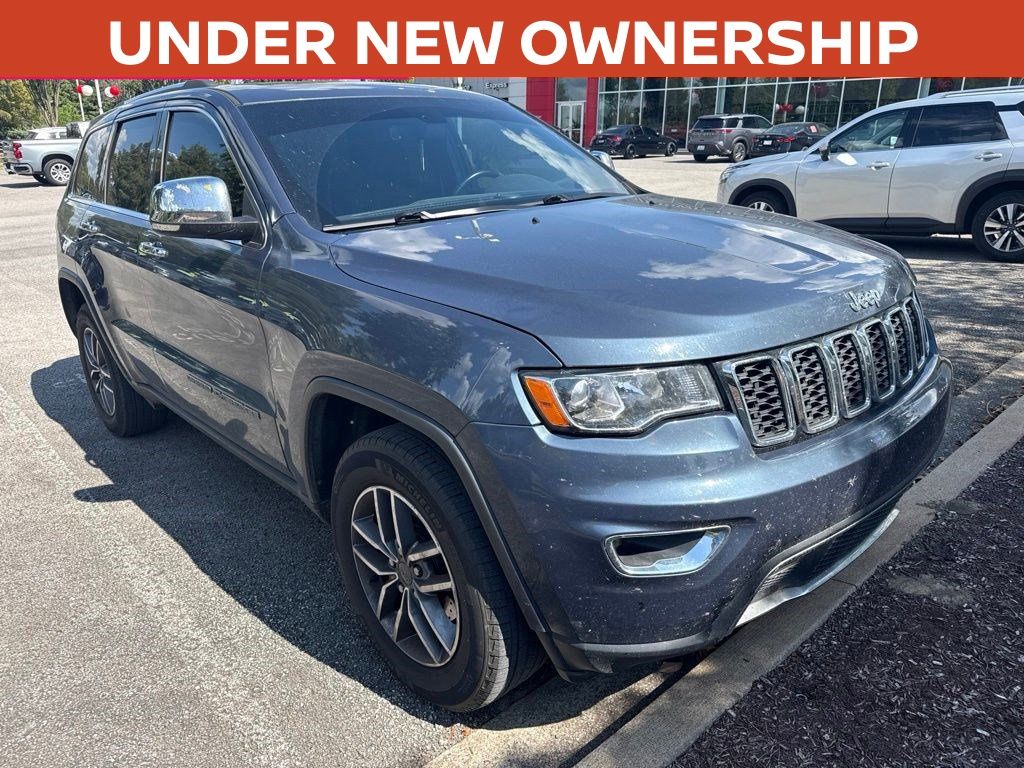Slate Blue 2020 Jeep Grand Cherokee SUV / Crossover Four-Wheel Drive 8-Speed Automatic