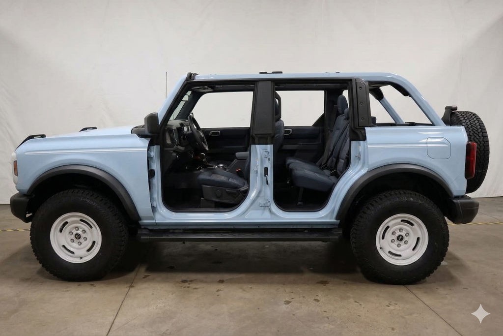 Robins Egg Blue 2025 Ford Bronco Heritage Edition 4-Door 4WD SUV / Crossover Four-Wheel Drive Automatic