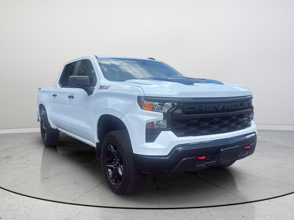 Summit White 2025 Chevrolet Silverado 1500 Pickup Truck Four-Wheel Drive Automatic