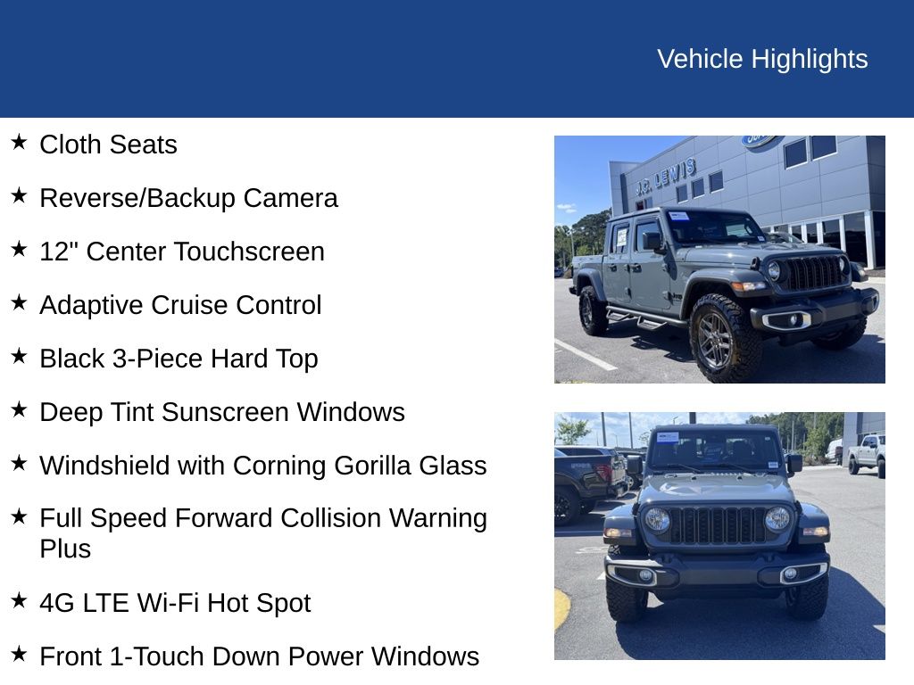 2024 Jeep Gladiator Sport S