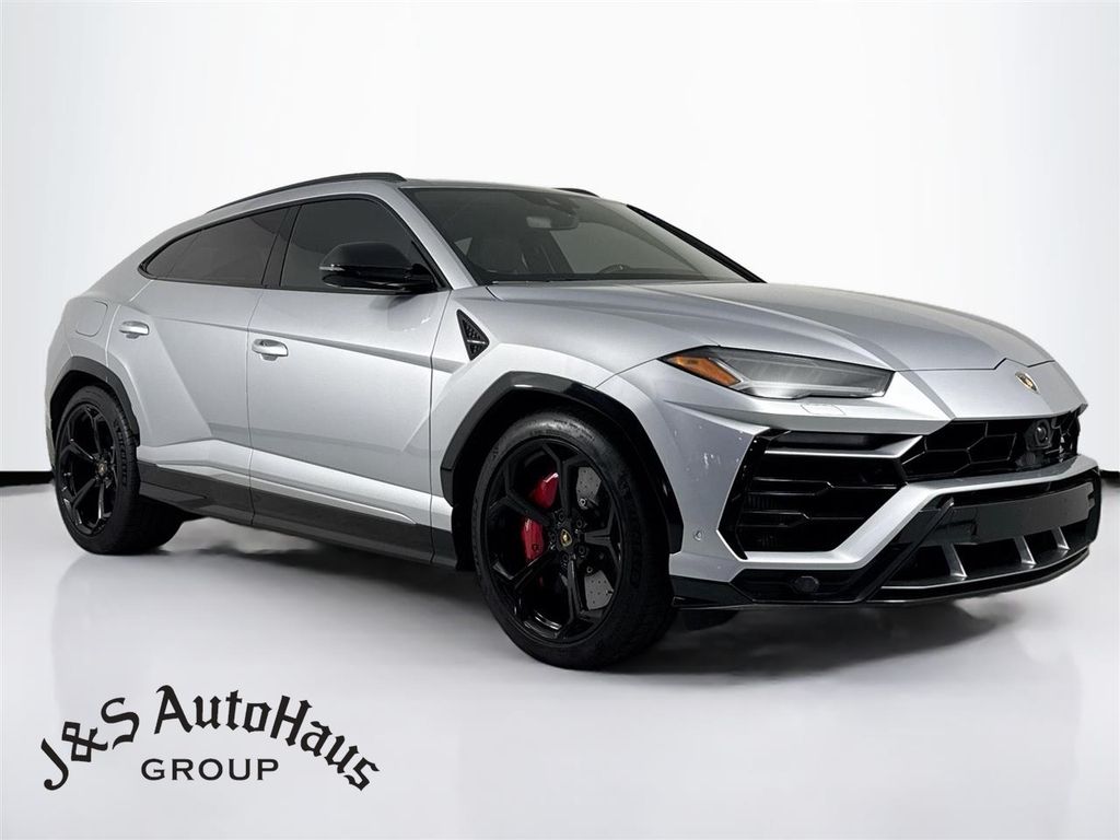 Grigio Nimbus Metallic 2019 Lamborghini Urus SUV / Crossover All-Wheel Drive 8-Speed Automatic