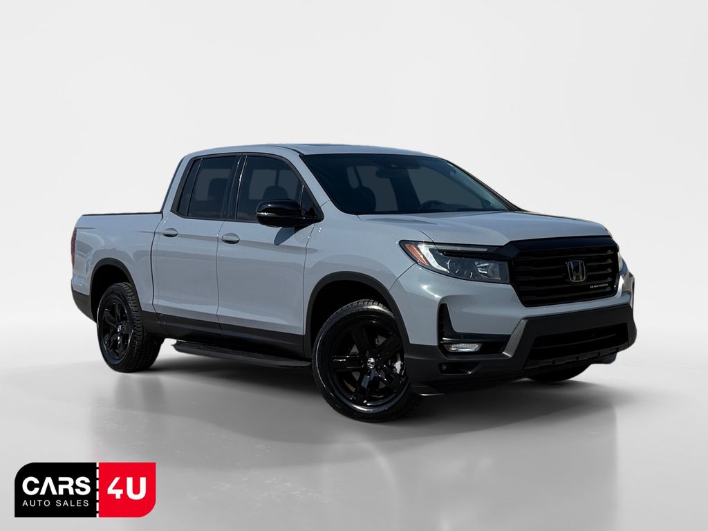 Blue 2023 Honda Ridgeline Pickup Truck All-Wheel Drive 9-Speed Automatic