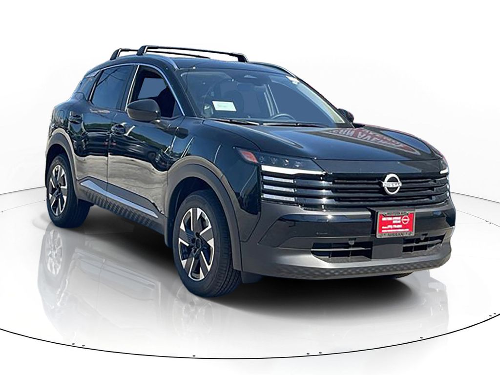 Super Black 2026 Nissan Kicks SV AWD SUV / Crossover All-Wheel Drive Continuously Variable Transmission