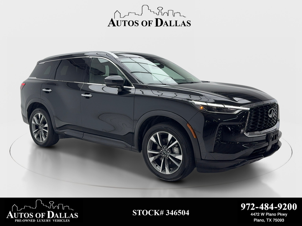 Mineral Black 2025 INFINITI QX60 SUV / Crossover Front-Wheel Drive 9-Speed Automatic