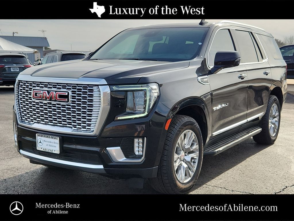 Onyx Black 2023 GMC Yukon Denali 4WD SUV / Crossover Four-Wheel Drive