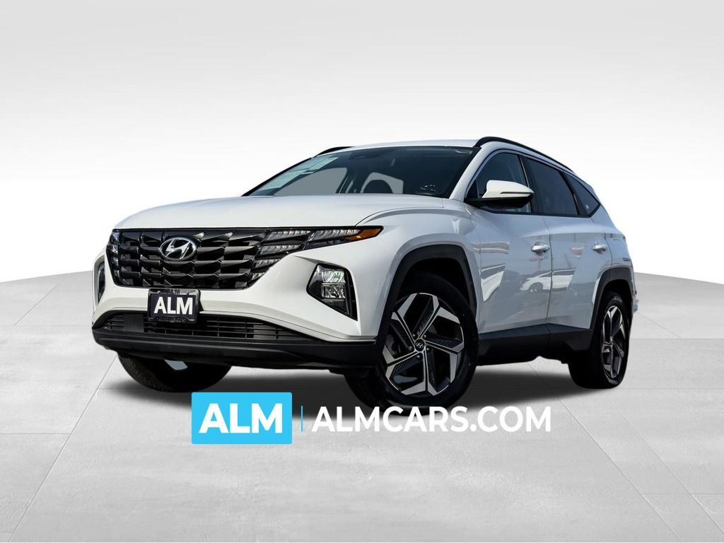 White Pearl 2022 Hyundai Tucson Hybrid Plug-In SUV / Crossover All-Wheel Drive 6-Speed Automatic