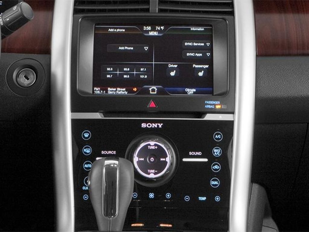 2013 Ford Edge Limited Silver at Subaru and VW of Moon Township