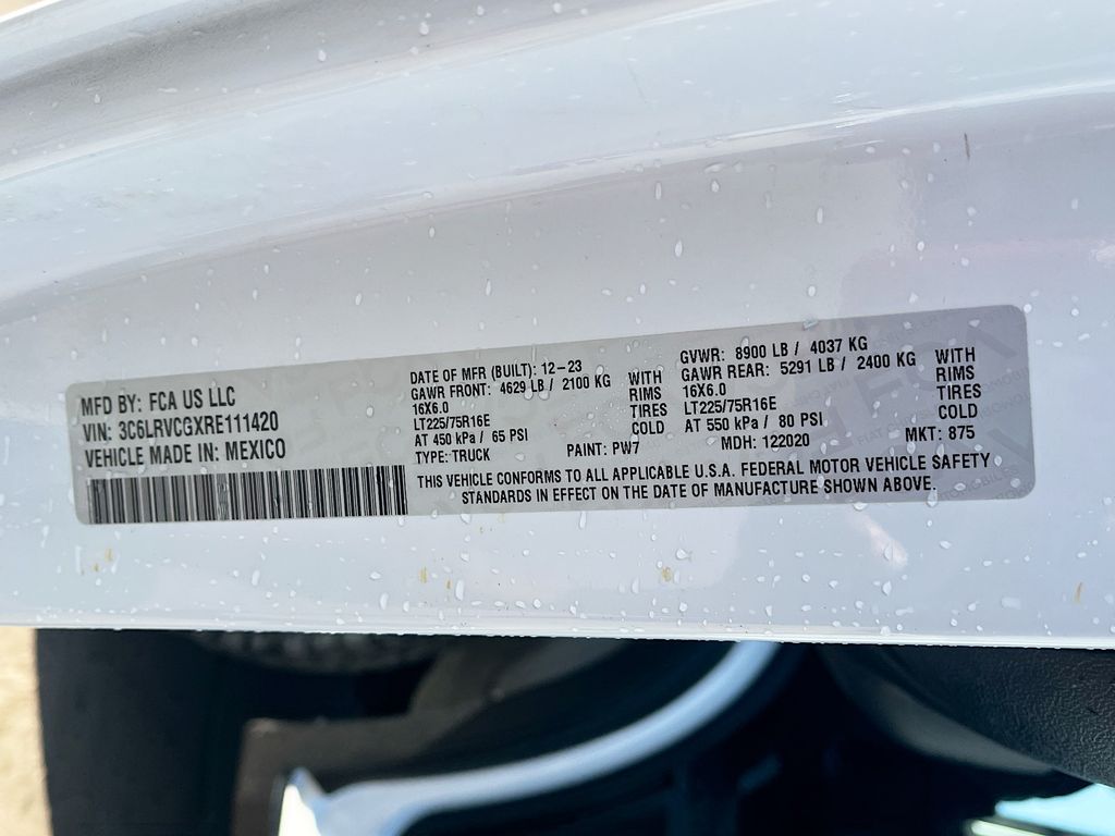 Used 2024 White Ram High Roof image 27