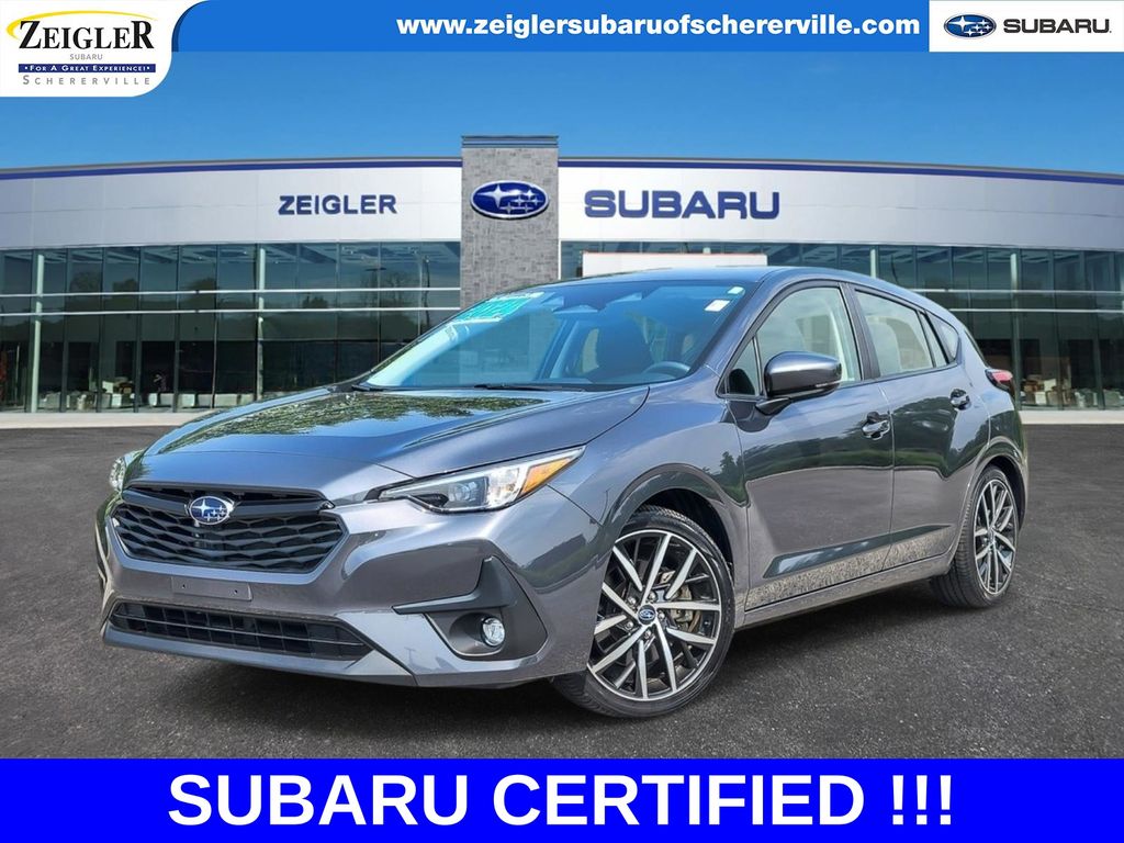 Magnetite Gray Metallic 2024 Subaru Impreza Wagon All-Wheel Drive Continuously Variable Transmission