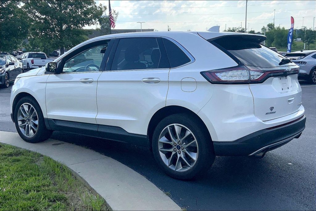 Used 2018 White Ford Titanium image 2