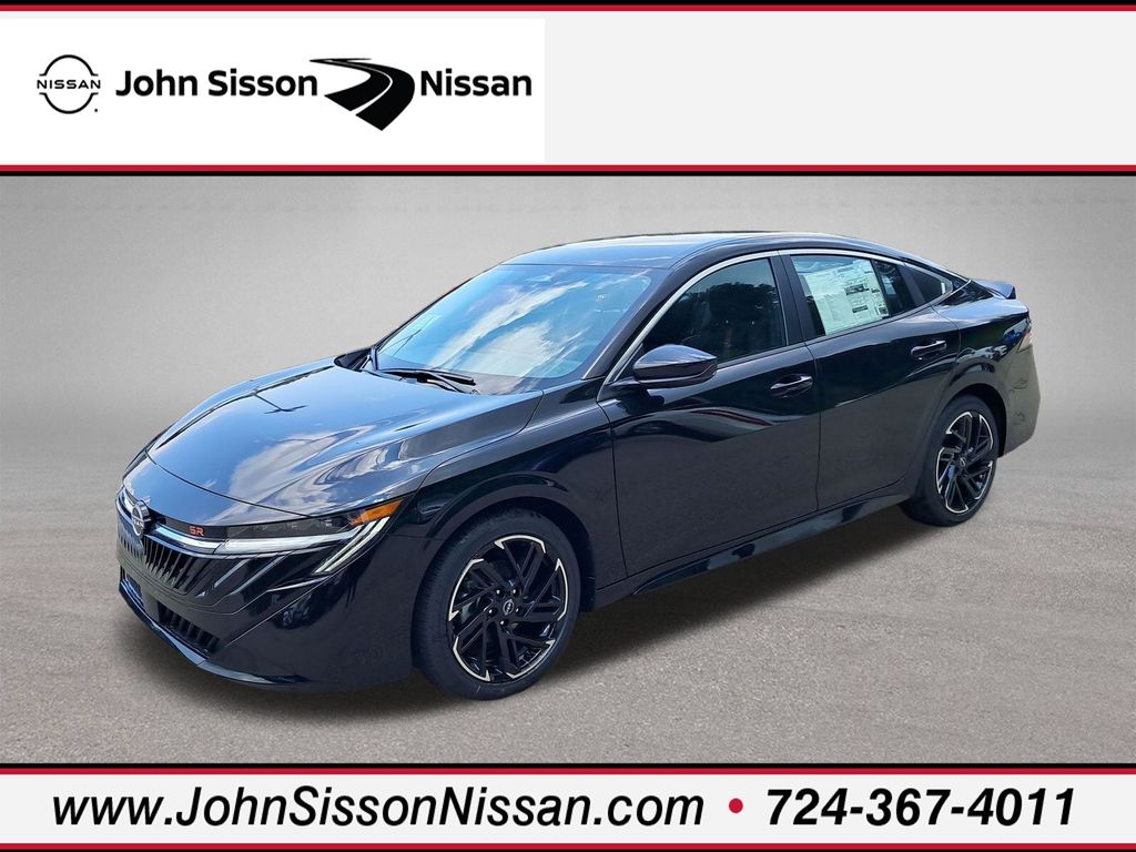 Super Black 2026 Nissan Sentra Sedan Front-Wheel Drive Continuously Variable Transmission
