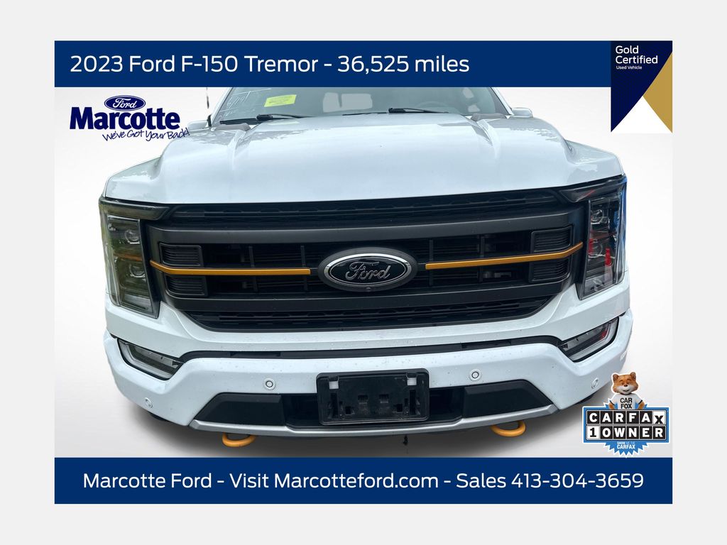 Oxford White 2023 Ford F-150 Pickup Truck Four-Wheel Drive Automatic
