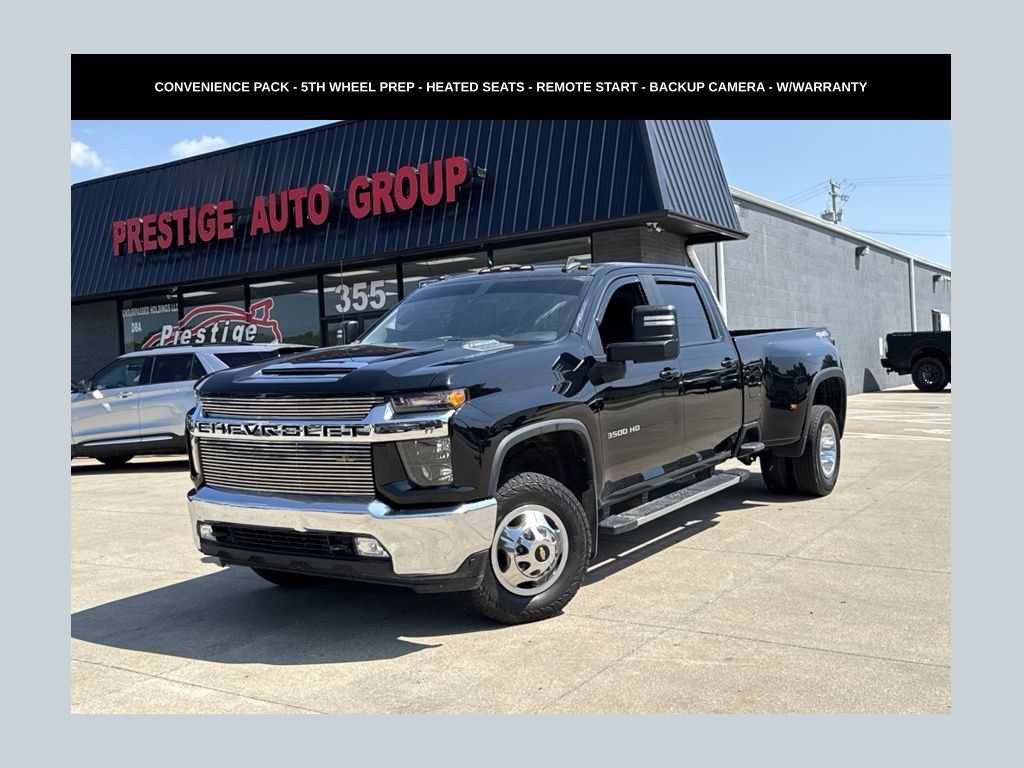 Black 2022 Chevrolet Silverado 3500HD Pickup Truck Four-Wheel Drive Automatic
