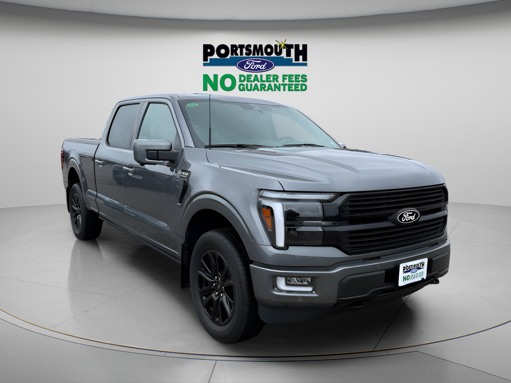 Gray Metallic 2025 Ford F-150 Pickup Truck Four-Wheel Drive Automatic