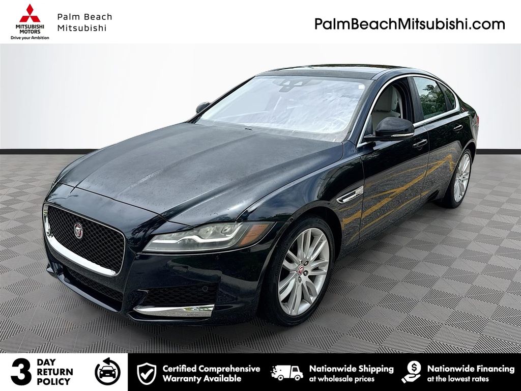 Black 2016 Jaguar XF 35t Prestige RWD Sedan Rear-Wheel Drive 8-Speed Automatic