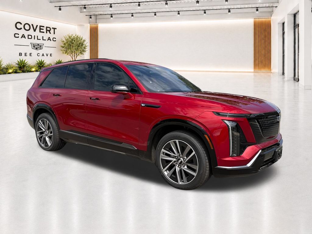 Radiant Red 2027 Cadillac VISTIQ SUV / Crossover All-Wheel Drive 1-Speed Automatic