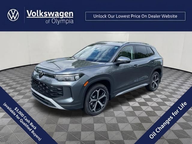 Platinum Gray Metallic 2026 Volkswagen Tiguan SUV / Crossover All-Wheel Drive 8-Speed Automatic
