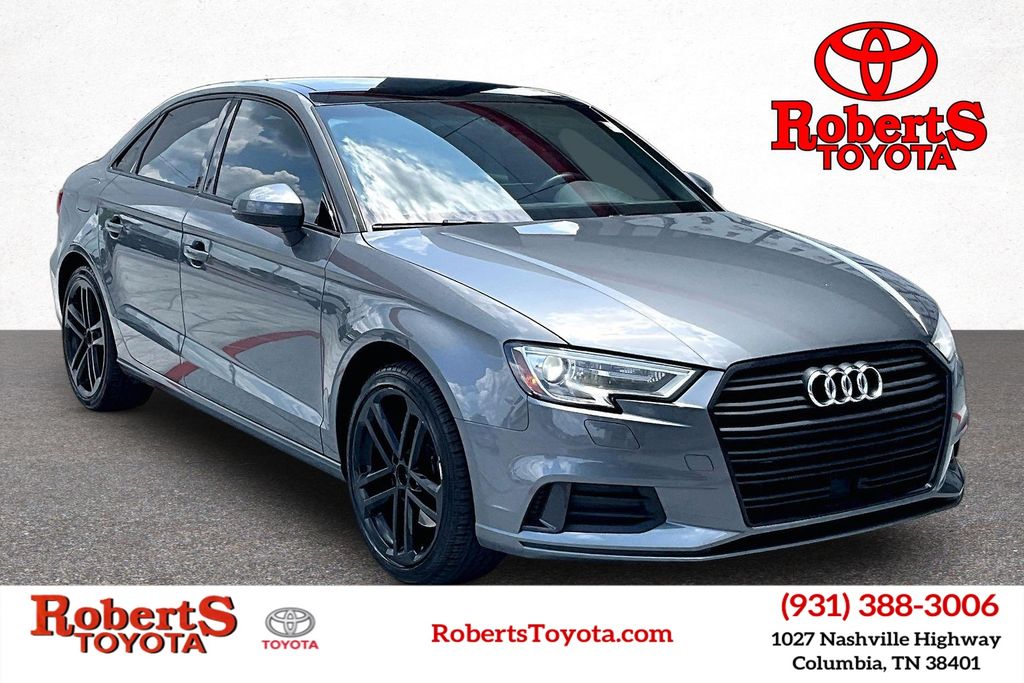 Monsoon Gray Metallic 2020 Audi A3 Sedan Front-Wheel Drive 7-Speed Automatic