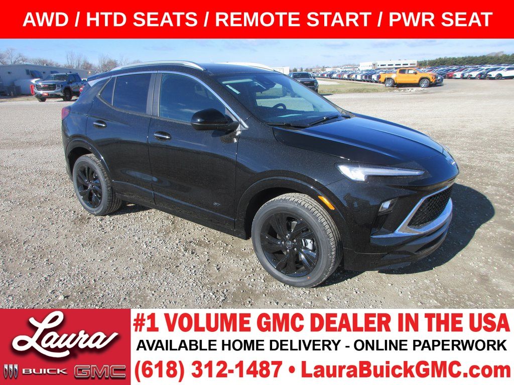 2026 Buick Encore GX Negro (Ebony Twilight Metallic) SUV/Crossover Tracción en las cuatro ruedas 9 velocidades Automática