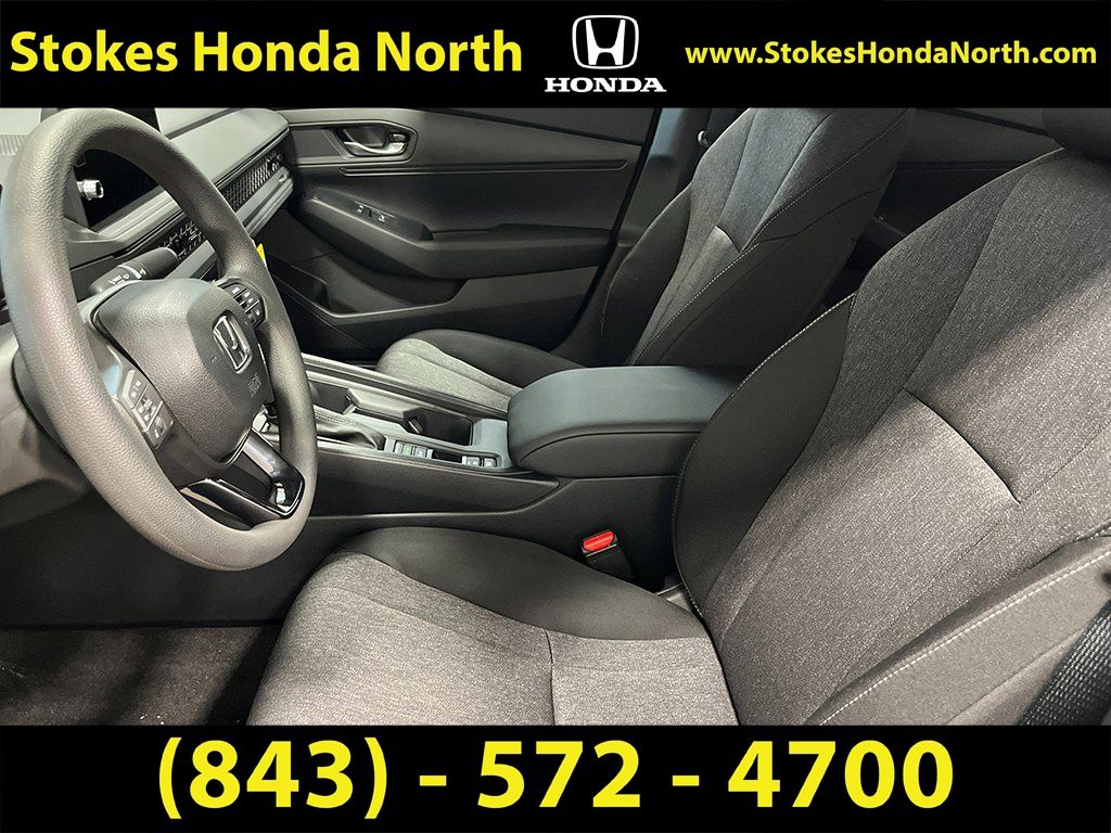 2026 Honda Accord LX Silver at Stokes Honda North