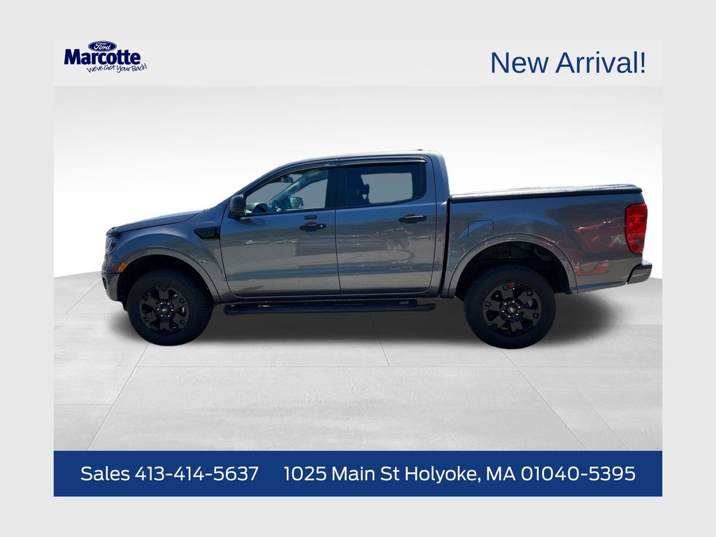 Gray Metallic 2021 Ford Ranger XLT SuperCrew 4WD Pickup Truck Four-Wheel Drive Automatic