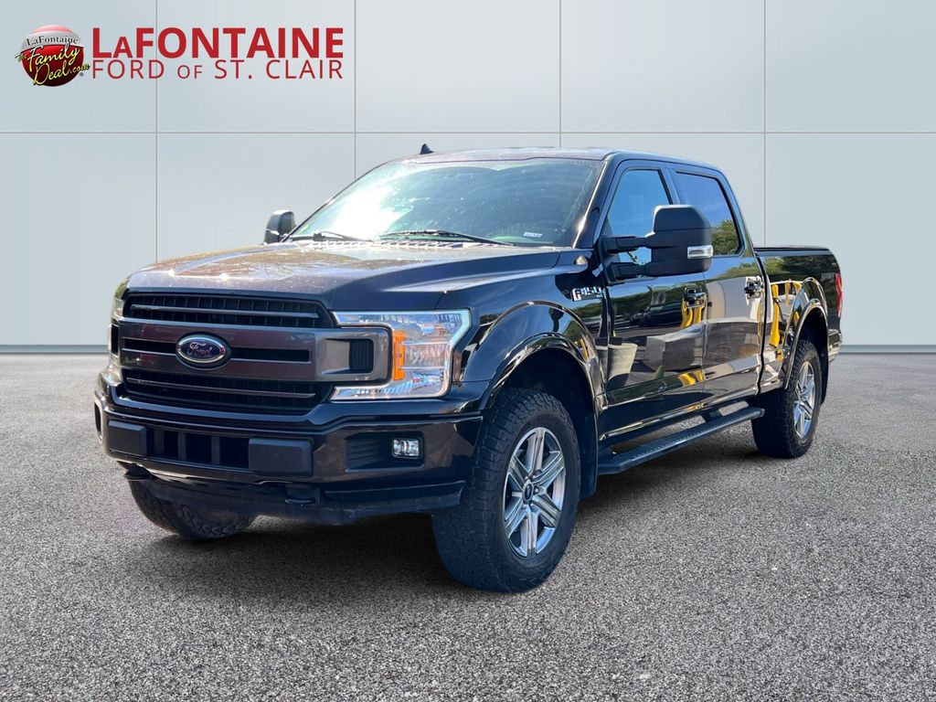 2018 Ford F-150 XLT SuperCrew LB 4WD Rojo (Magma Red) Camioneta Todo terreno Automática