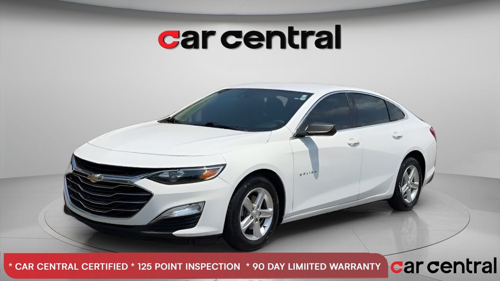 Summit White 2023 Chevrolet Malibu LS Fleet FWD Sedan Front-Wheel Drive Continuously Variable Transmission