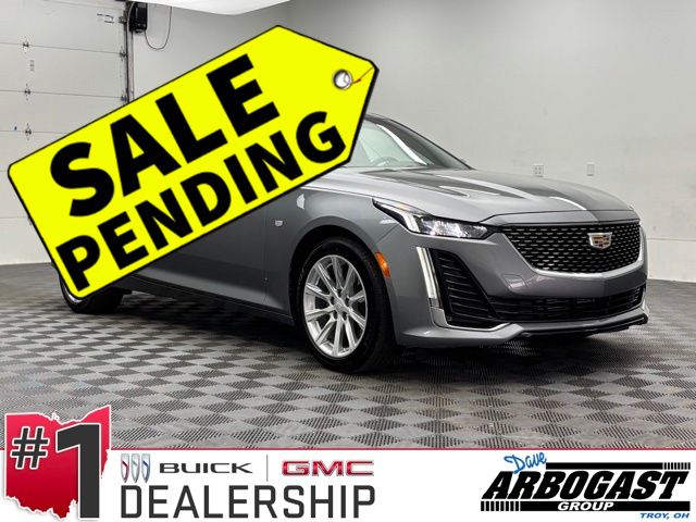 Gray (Satin Steel Metallic) 2021 Cadillac CT5 Luxury Sedan AWD Sedan All-Wheel Drive Automatic