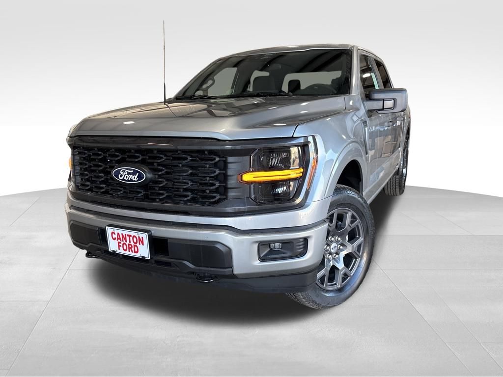 Iconic Silver Metallic 2026 Ford F-150 Pickup Truck Four-Wheel Drive Automatic