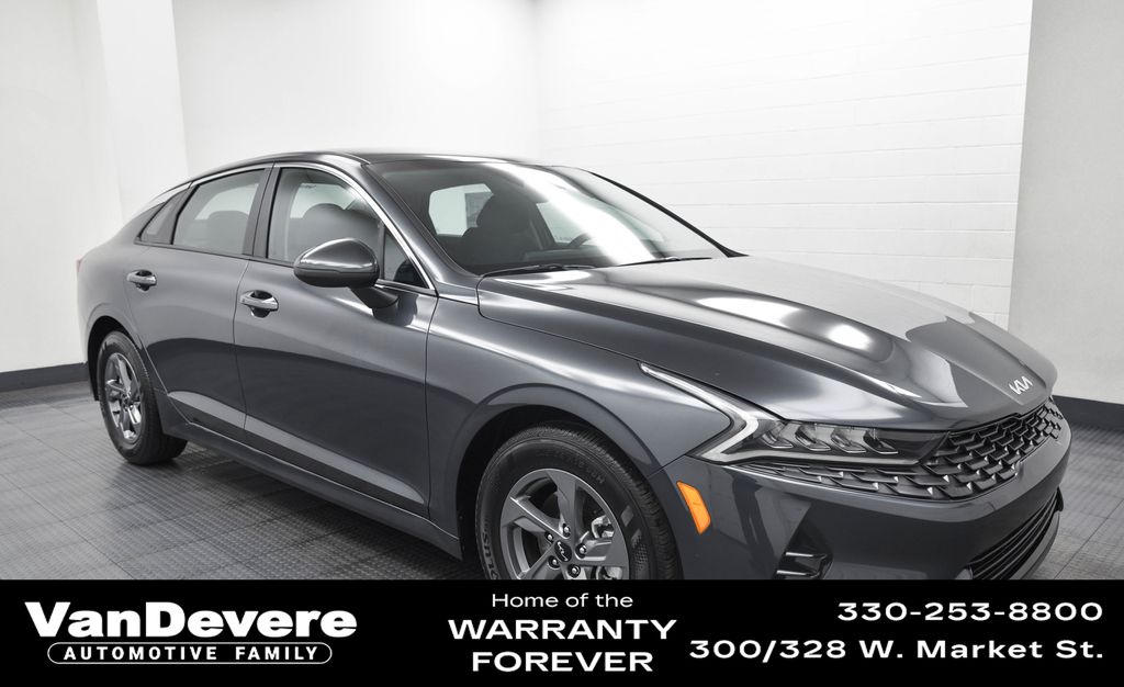 Gravity Gray 2024 Kia K5 LXS FWD Sedan Front-Wheel Drive 8-Speed Automatic
