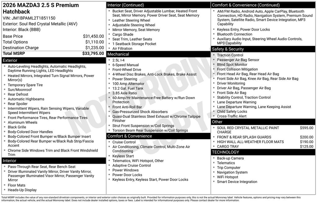 Thumbnail: 2026 Mazda Mazda3 - 4