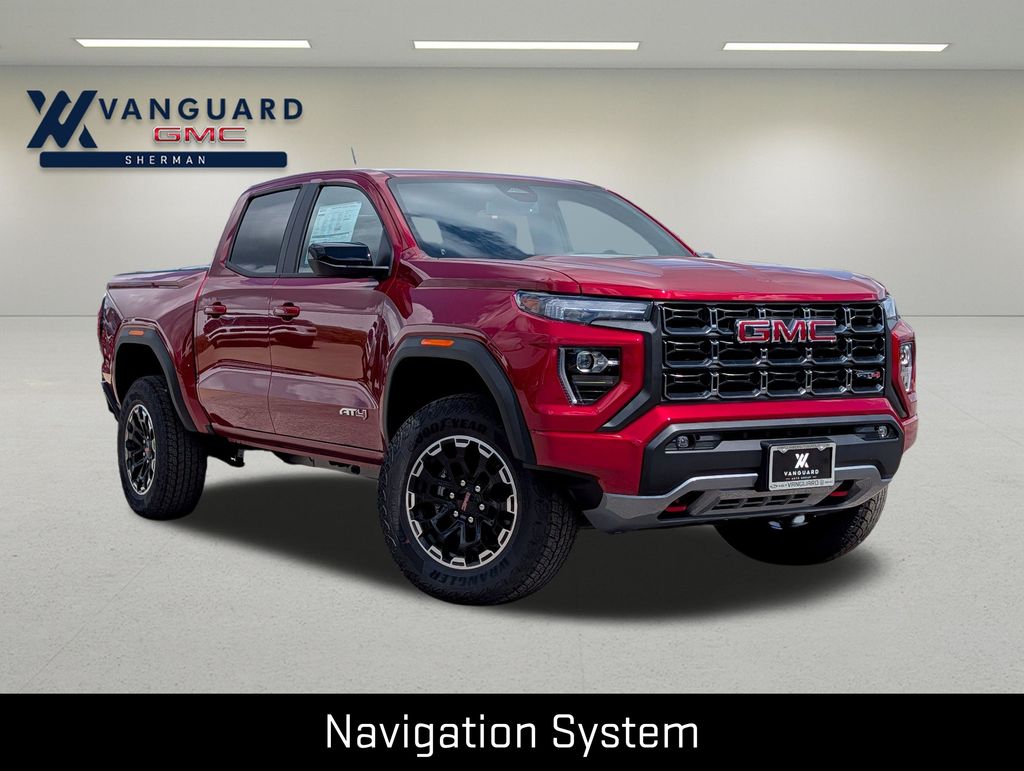 Volcanic Red Tintcoat 2026 GMC Canyon Pickup Truck Four-Wheel Drive 8-Speed Automatic