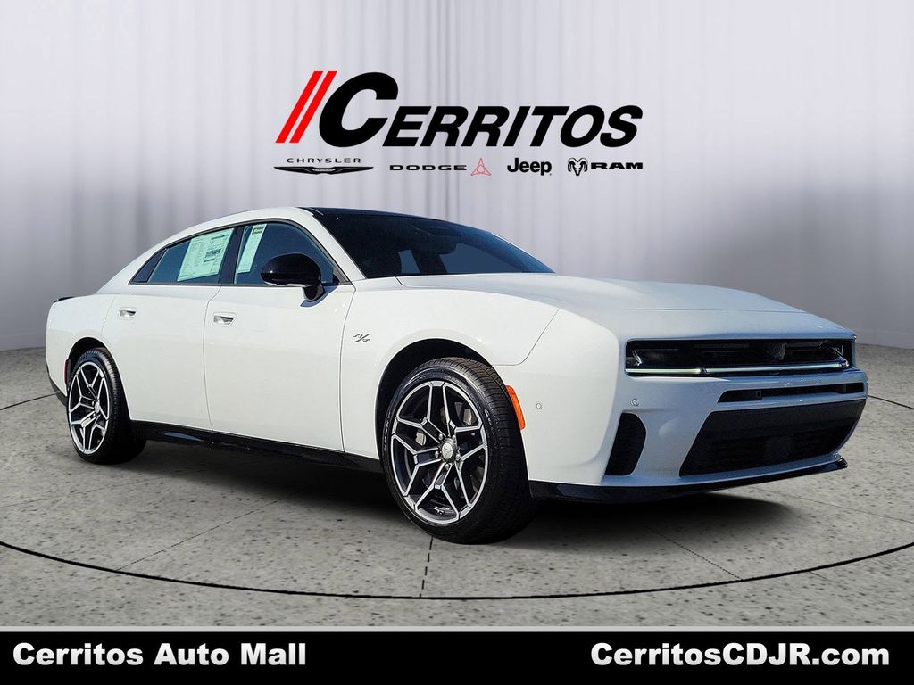 Bright White Clearcoat 2026 Dodge Charger R/T Sedan AWD Sedan All-Wheel Drive 8-Speed Automatic