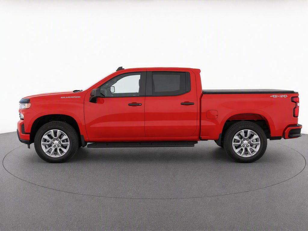 2021 Chevrolet Silverado 1500 Custom Red at South Hills Kia