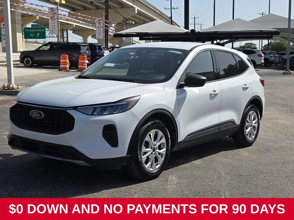 Oxford White 2025 Ford Escape SUV / Crossover Front-Wheel Drive 8-Speed Automatic
