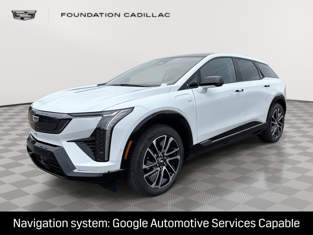 Vibrant White Tricoat 2027 Cadillac OPTIQ SUV / Crossover All-Wheel Drive 1-Speed Automatic