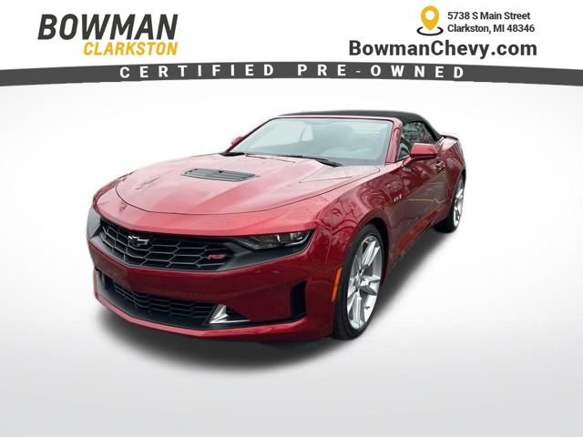 Radiant Red Tintcoat 2023 Chevrolet Camaro LT1 Convertible RWD Convertible Rear-Wheel Drive Automatic