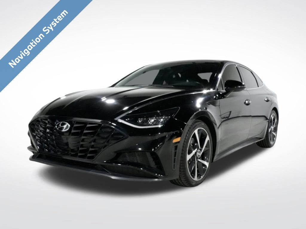 Onyx Black 2023 Hyundai Sonata Sedan Front-Wheel Drive 8-Speed Automatic